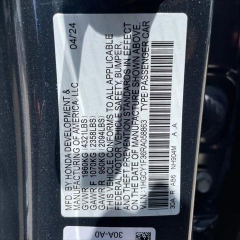 2024 Honda Accord EX