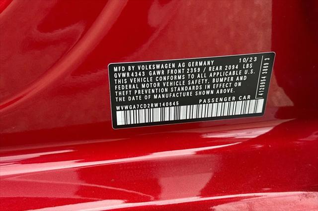 2024 Volkswagen Golf GTI 2.0T S