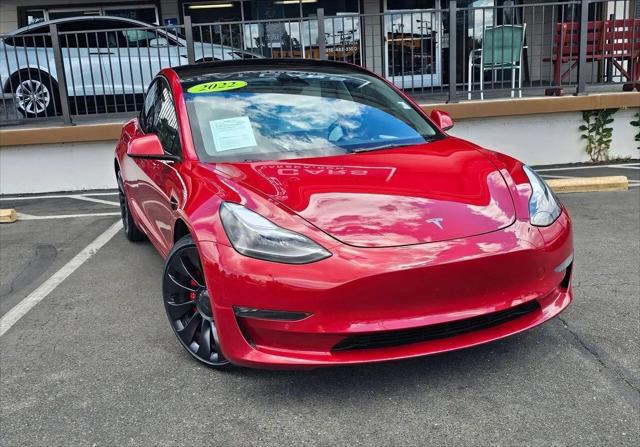 2022 Tesla Model 3 Performance Dual Motor All-Wheel Drive