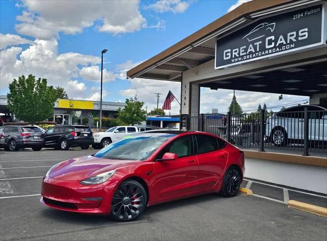 2022 Tesla Model 3 Performance Dual Motor All-Wheel Drive