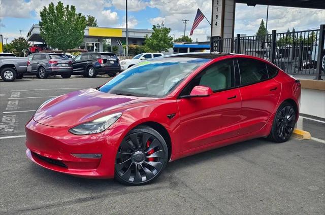 2022 Tesla Model 3 Performance Dual Motor All-Wheel Drive