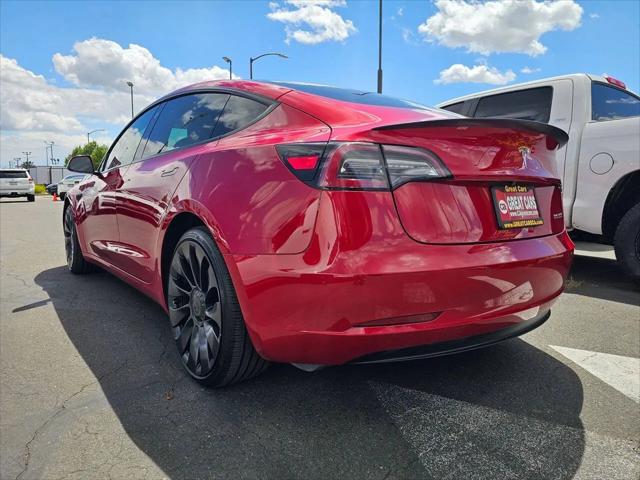 2022 Tesla Model 3 Performance Dual Motor All-Wheel Drive