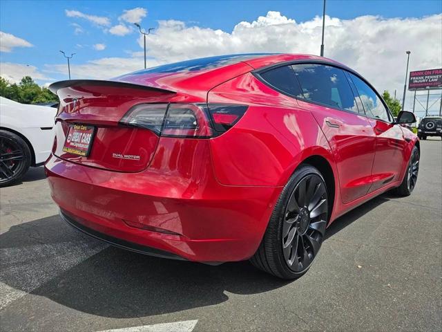 2022 Tesla Model 3 Performance Dual Motor All-Wheel Drive