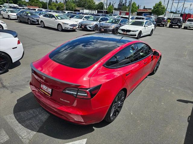 2022 Tesla Model 3 Performance Dual Motor All-Wheel Drive