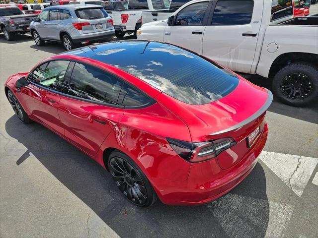 2022 Tesla Model 3 Performance Dual Motor All-Wheel Drive
