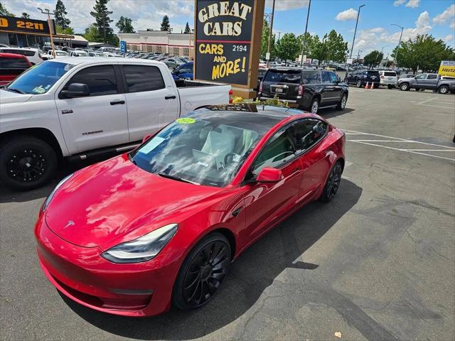 2022 Tesla Model 3 Performance Dual Motor All-Wheel Drive