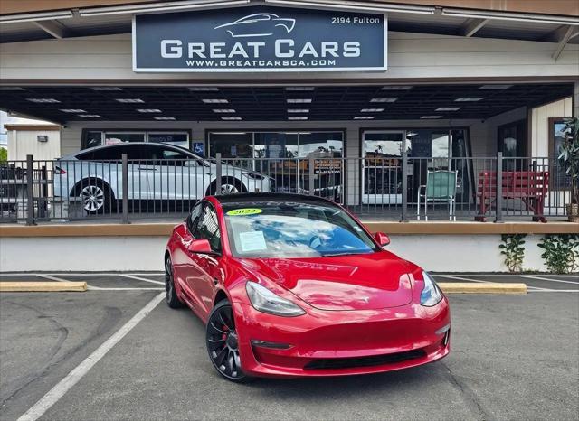 2022 Tesla Model 3 Performance Dual Motor All-Wheel Drive for sale in Sacramento, CA