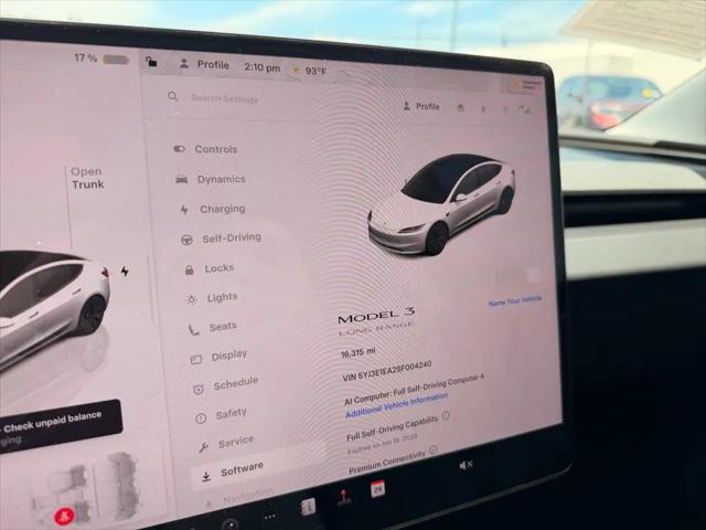 2025 Tesla Model 3 Long Range Rear-Wheel Drive