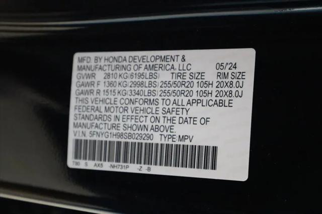 2025 Honda Pilot Black Edition