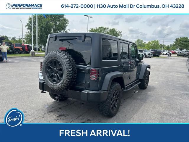 2016 Jeep Wrangler Unlimited Willys Wheeler