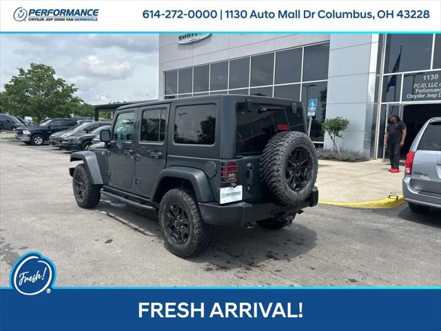 2016 Jeep Wrangler Unlimited Willys Wheeler
