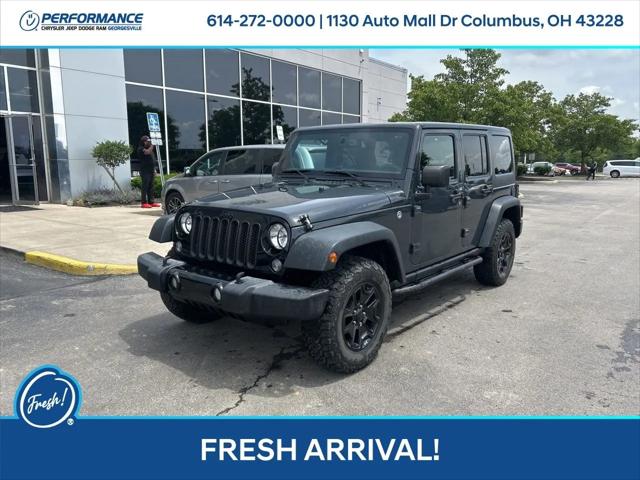 2016 Jeep Wrangler Unlimited Willys Wheeler