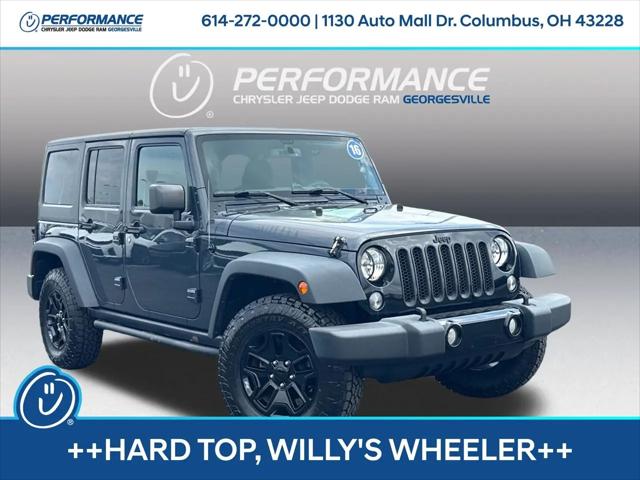 2016 Jeep Wrangler Unlimited Willys Wheeler for sale near Columbus, OH