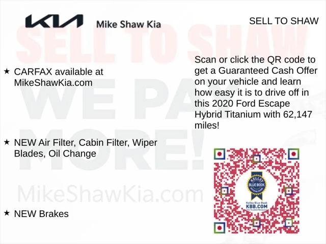 2020 Ford Escape Titanium Hybrid
