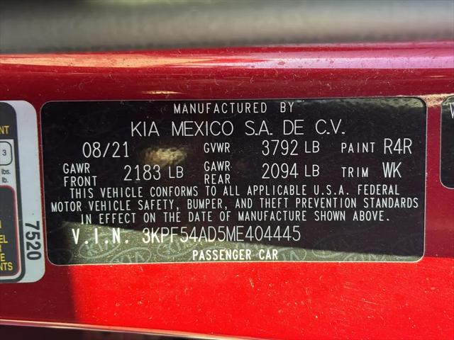 2021 Kia Forte EX
