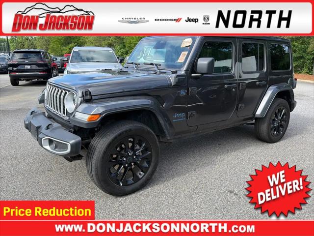 2025 Jeep Wrangler 4xe Sahara 4xe for sale in Cumming, GA