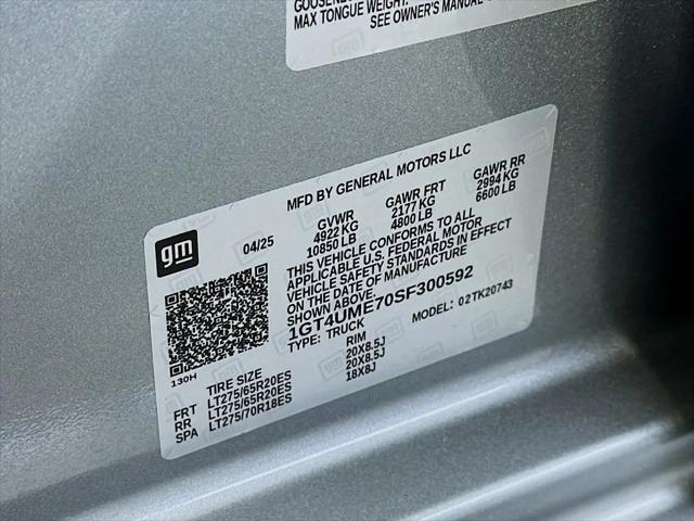 2025 GMC Sierra 2500HD 4WD Crew Cab Standard Bed SLE