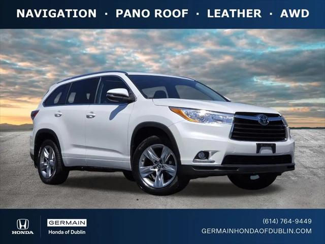 2016 Toyota Highlander Limited Platinum V6 for sale near Dublin, OH