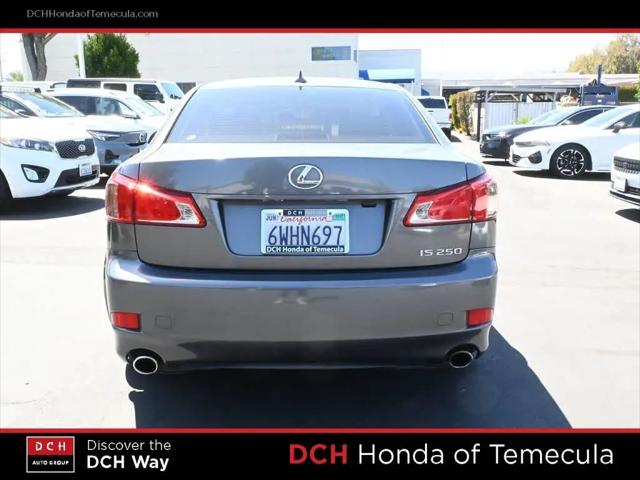 2012 Lexus IS 250 IS 250 Sport