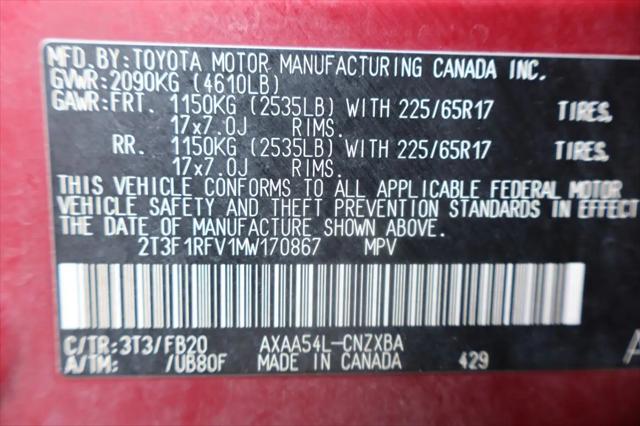 2021 Toyota RAV4 LE