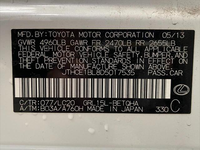 2013 Lexus GS 350 4dr Sdn AWD