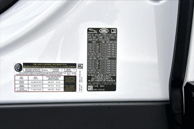 2026 Land Rover Range Rover P400 SE