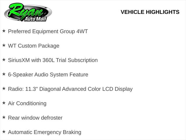 2026 Chevrolet Colorado WT, 4WD