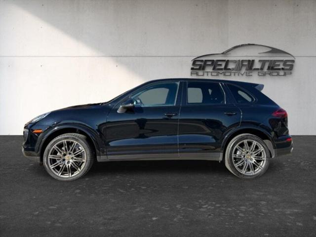 2018 Porsche Cayenne Platinum Edition