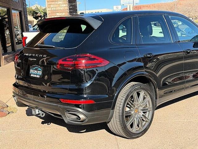 2018 Porsche Cayenne Platinum Edition
