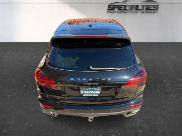 2018 Porsche Cayenne Platinum Edition