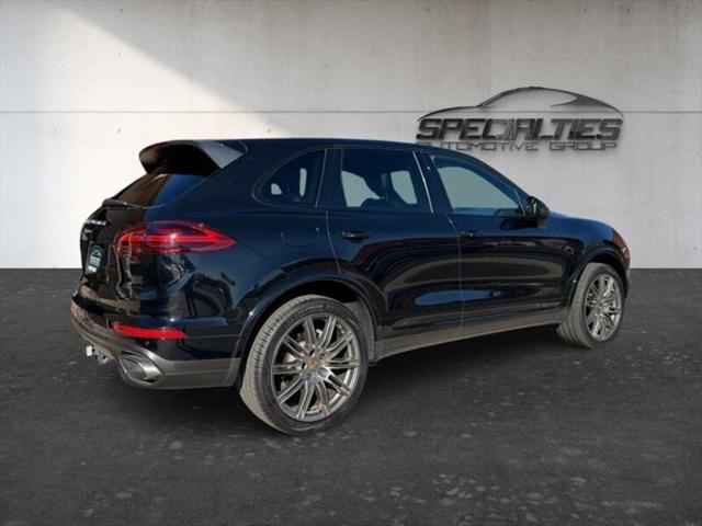 2018 Porsche Cayenne Platinum Edition