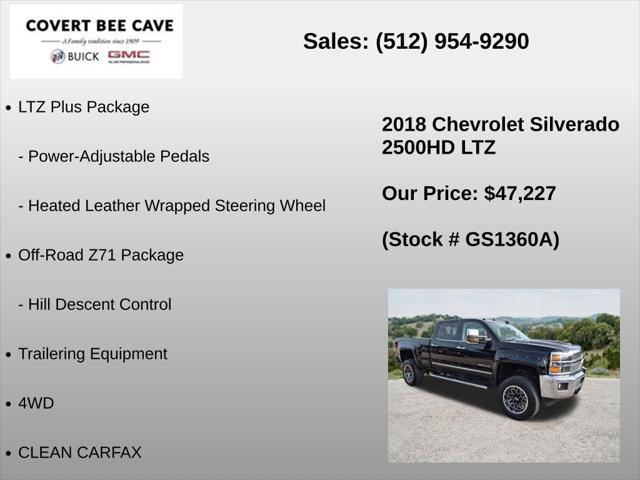 2018 Chevrolet Silverado 2500HD LTZ