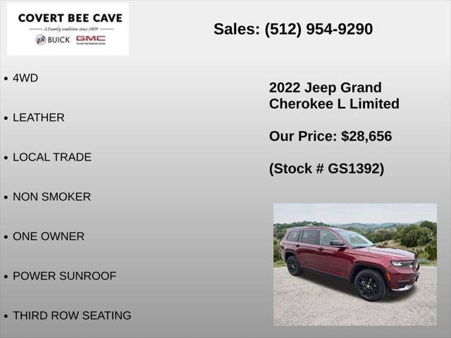 2022 Jeep Grand Cherokee L Limited 4x4