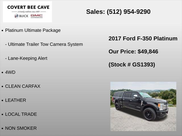 2017 Ford F-350 Platinum