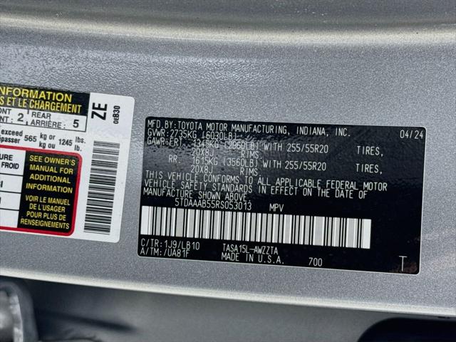 2024 Toyota Grand Highlander Platinum