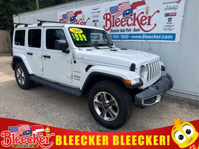 2018 Jeep Wrangler Unlimited Sahara for sale in Dunn, NC