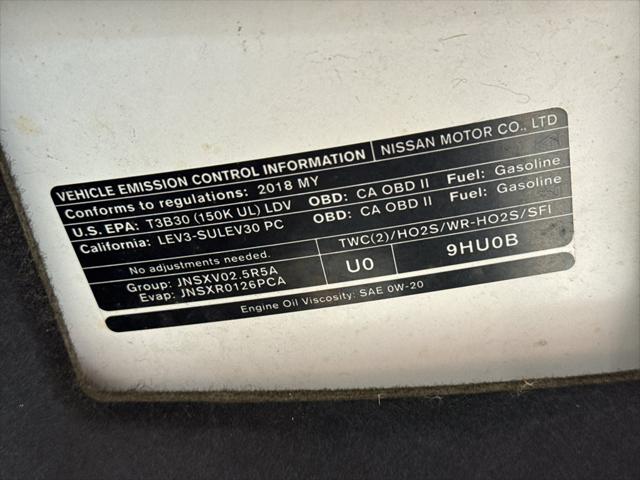 2018 Nissan Altima 2.5 SR