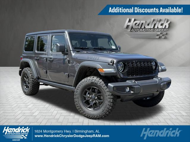 2026 Jeep Wrangler 4-Door Willys 4x4 for sale in Hoover, AL