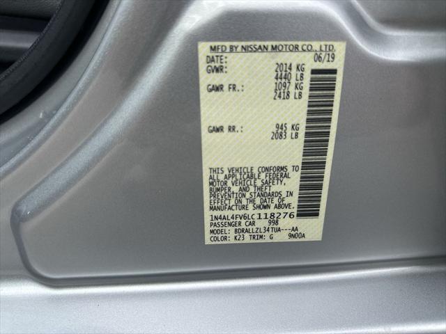 2020 Nissan Altima Platinum VC-Turbo FWD