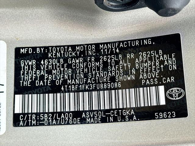 2015 Toyota Camry XLE