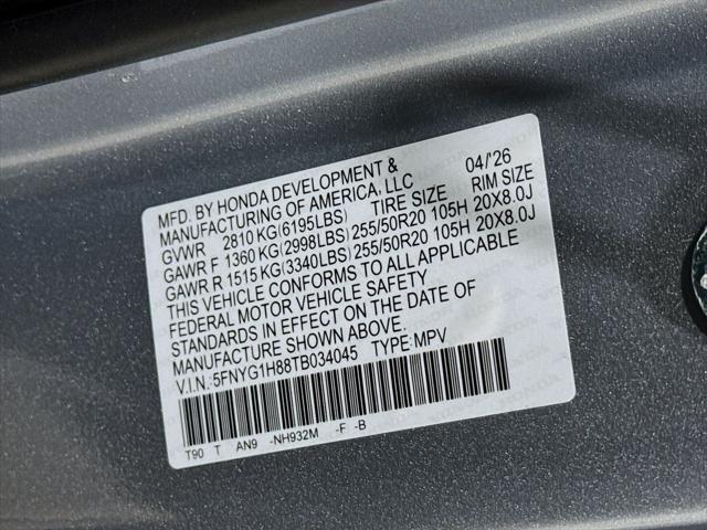 2026 Honda Pilot Elite