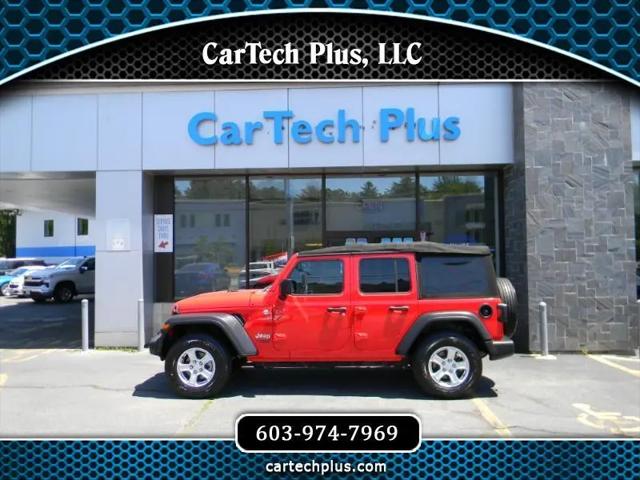 2018 Jeep Wrangler Unlimited Sport S 4x4 for sale in Plaistow, NH