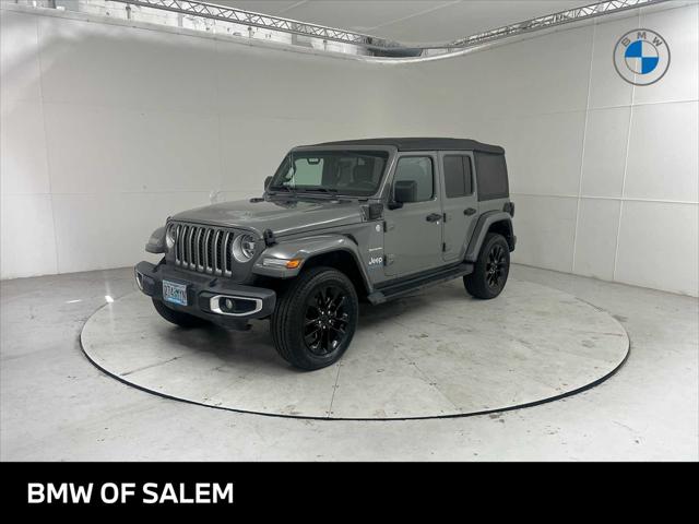 2021 Jeep Wrangler 4xe Unlimited Sahara 4x4 for sale in Salem, OR