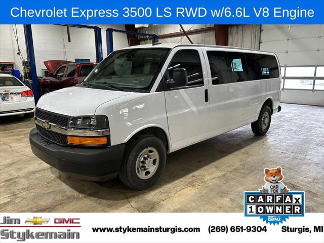 2021 Chevrolet Express Passenger RWD 3500 Extended Wheelbase LS for sale in Sturgis, MI