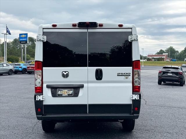 2025 Ram ProMaster 2500 Cargo Van Tradesman Low Roof 136" WB w/Pass Seat