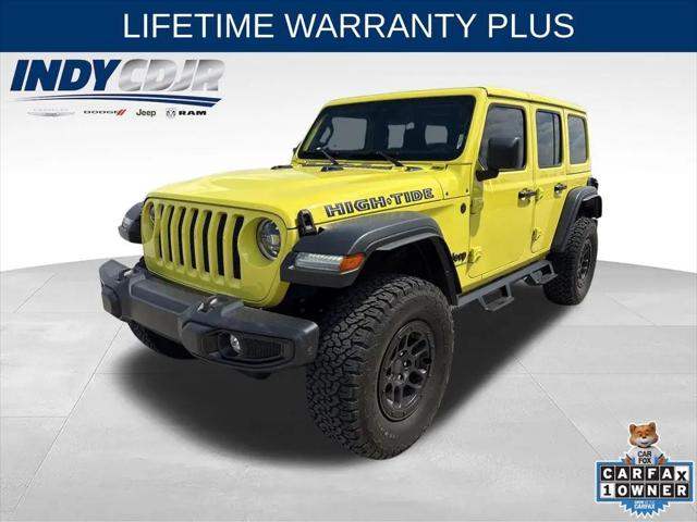 2023 Jeep Wrangler 4-Door High Tide 4x4 for sale in Brownsburg, IN