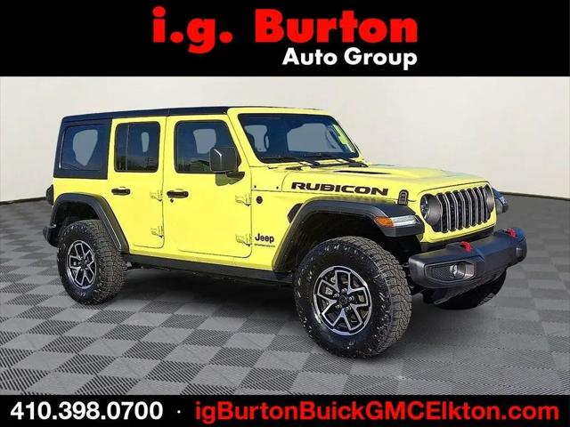 2024 Jeep Wrangler 4-Door Rubicon 4x4 for sale in Elkton, MD