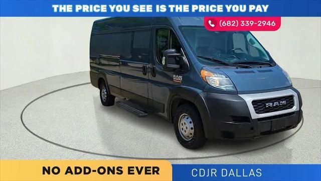 2020 Ram ProMaster Cargo Van High Roof 159" WB EXT for sale in Dallas, TX