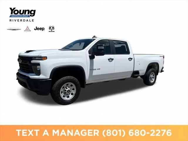 2025 Chevrolet Silverado 3500HD 4WD Crew Cab Long Bed Work Truck for sale in Riverdale, UT