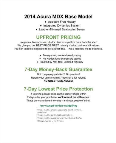 2014 Acura MDX 3.5L for sale in Appleton, WI